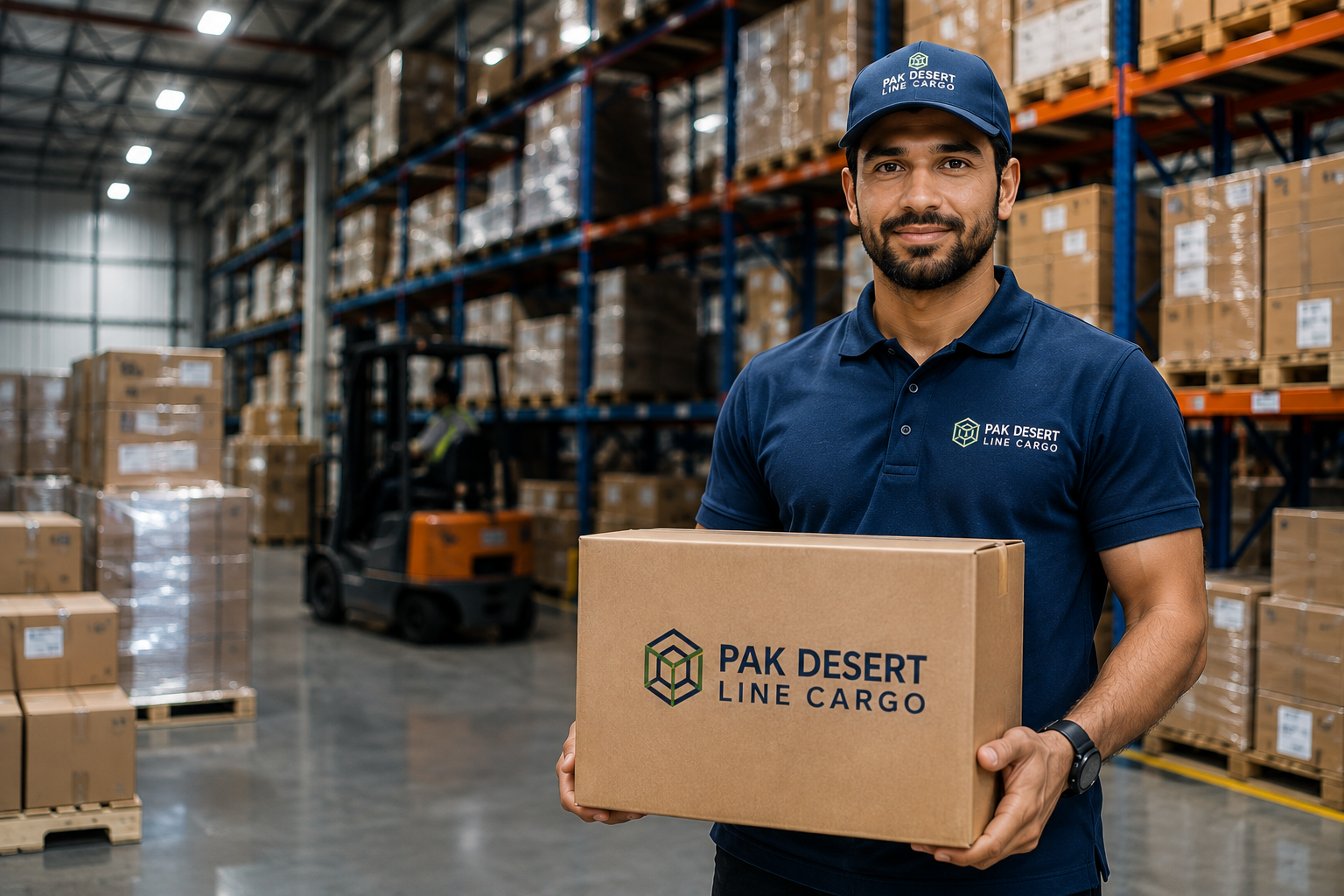 Pak Desert Line Cargo Warehouse Worker